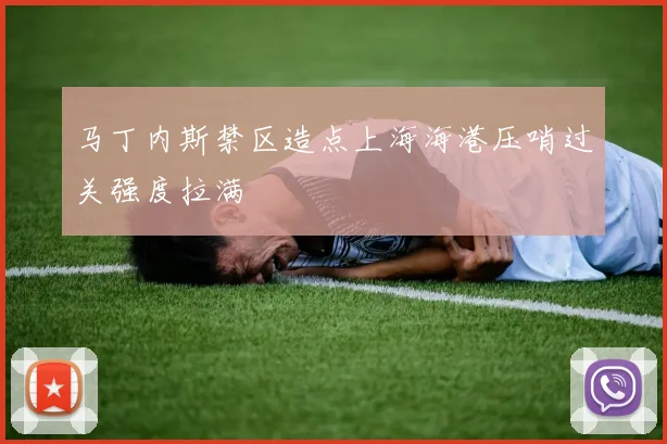 马丁内斯禁区造点上海海港压哨过关强度拉满