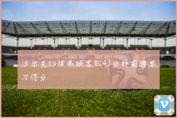 沙尔克vs埃弗顿客队43分钟前腰单刀得分