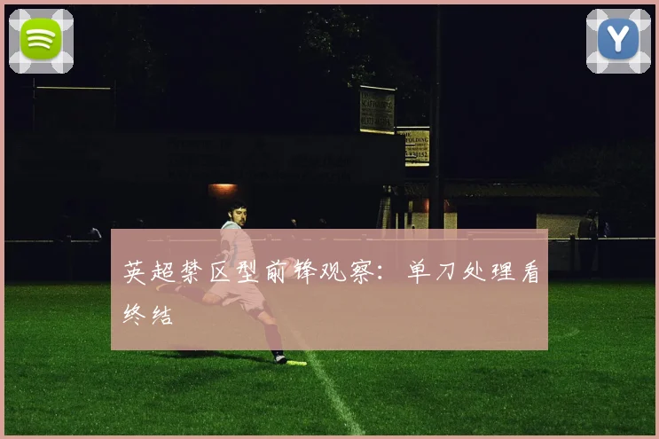 英超禁区型前锋观察：单刀处理看终结